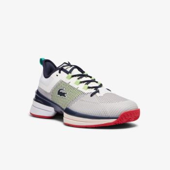 Lacoste AG-LT 21 Ultra Textil Sneakers Fehér Korall | hX8YxClE