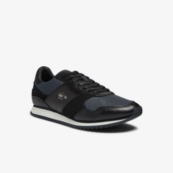 Lacoste Aesthet Luxe Bőr Sneakers Fekete | dNxWPPyl