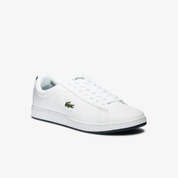 Lacoste Carnaby Evo Bőr Sneakers Fehér | 6DiwhuOq