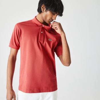 Lacoste Classic Fit L.12.12 Polo Shirt Piros | nlAoHgxq