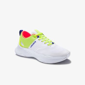 Lacoste Court-Drive Plus Textil Sneakers Fehér Világos Zöld | yQ9ySogF