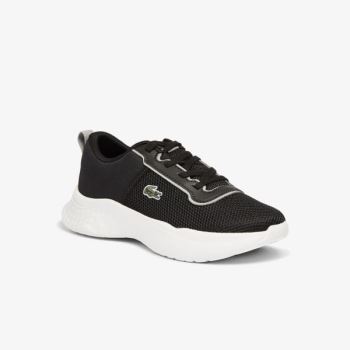 Lacoste Court-Drive Textil Air Mesh Sneakers Fekete | 9kxigPM0