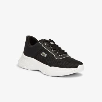 Lacoste Court-Drive Textil Sneakers Fekete | DorLRAqf