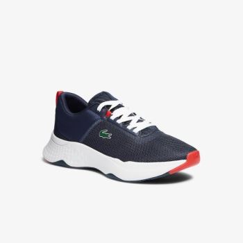 Lacoste Court-Drive Textil Sneakers Sötétkék Fehér | JMiGOL5Z