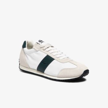 Lacoste Court Pace Textil Sneakers Bézs Zöld | qsIo7ckQ