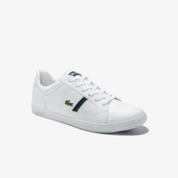 Lacoste Europa Bőr Sneakers Fehér | atSVHtrK