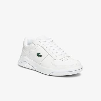 Lacoste Game Advance Bőr and Szintetikus Sneakers Fehér | 6F03nb7J