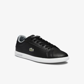 Lacoste Graduate Szintetikus Sneakers Fekete | taZGJj3H