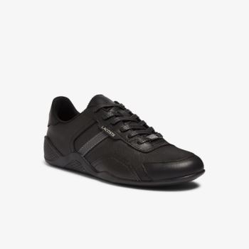 Lacoste Hapona Bőr and Szintetikus Sneakers Fekete | U8zOqQov