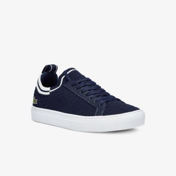 Lacoste La Piquée Textil Sneakers Sötétkék Fehér | 17eil0fq