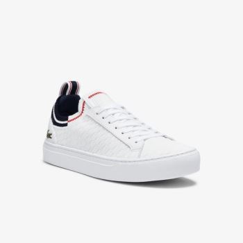 Lacoste La Piquée Textil Sneakers Fehér Bézs | Syc4okHr