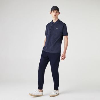 Lacoste Marl Fabric L.12.12 Polo Kék | t9KyFTM1