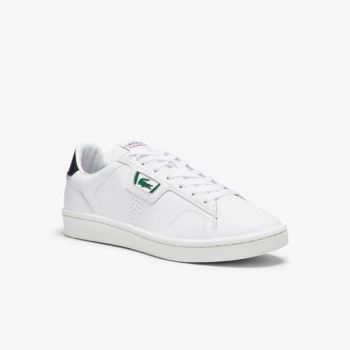 Lacoste Masters Classic Bőr Sneakers Fehér Sötétzöld | 24OWQDdy