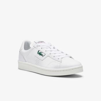 Lacoste Masters Classic Bőr Sneakers Fehér Szürke | RfRyEf7n