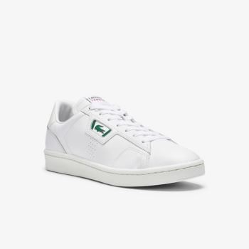 Lacoste Masters Classic Bőr Sneakers Fehér Fehér | jvYgLGz4