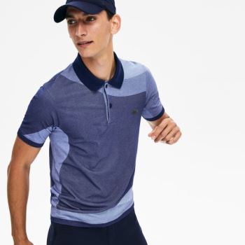 Lacoste Motion Ergonomic Polo Shirt Sötétkék Kék Lila | BP4nlvB4