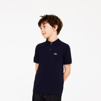 Lacoste Petit Piqué Polo Sötétkék Kék | KNskDE4F