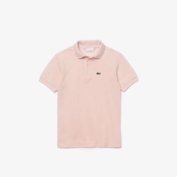 Lacoste Petit Piqué Polo Világos Rózsaszín | V7tQBbzN