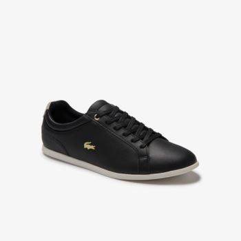 Lacoste Rey Csipke Velúr Sneakers Fekete Szürke | EeG2flKI