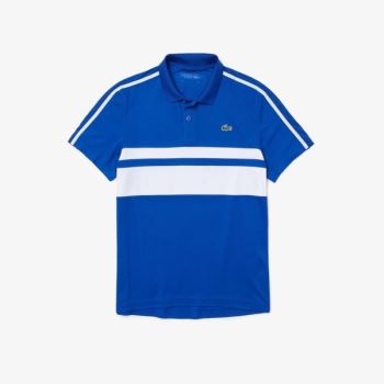 Lacoste SPORT Légáteresztő Piqué Tenisz Polo Shirt Fehér | d0Sm7ybC