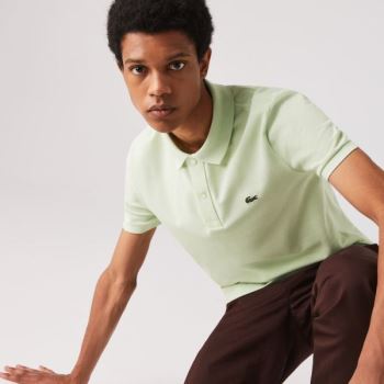 Lacoste Slim Fit Polo in Petit Piqué Zöld | Q6CjJrBw