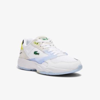 Lacoste Storm 96 LO Textil and Bőr Sneakers Fehér Korall | eQK6Q3rm