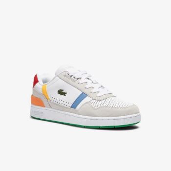 Lacoste T-Clip Bőr x Polaroid Sneakers Fehér Zöld | w2SPRNfo