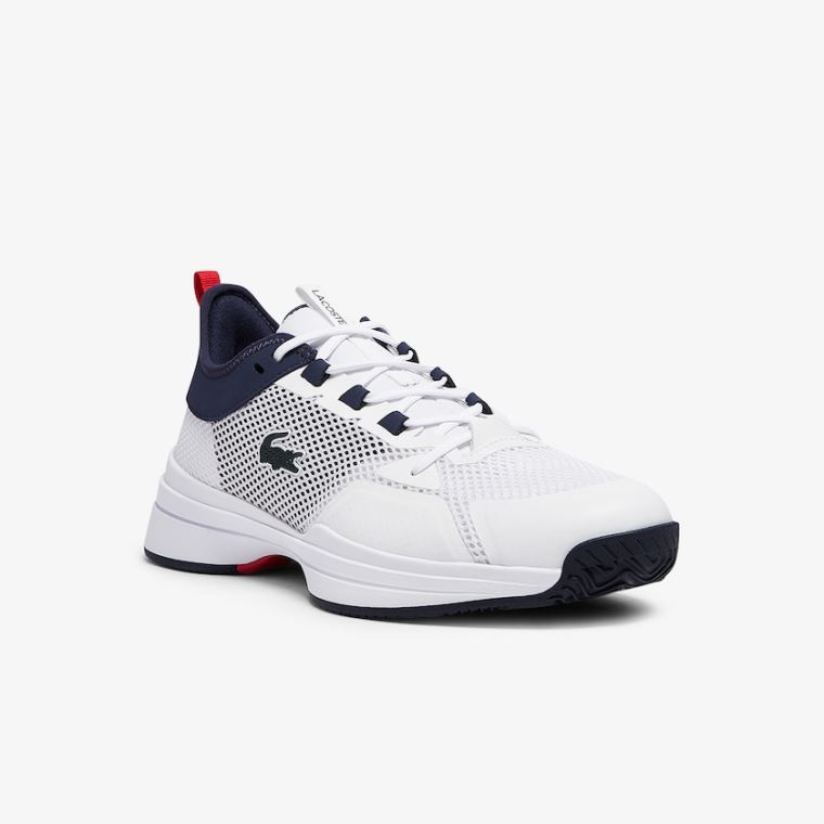 Lacoste AG-LT 21 Textil Sneakers Fehér Korall | QD3ONN00