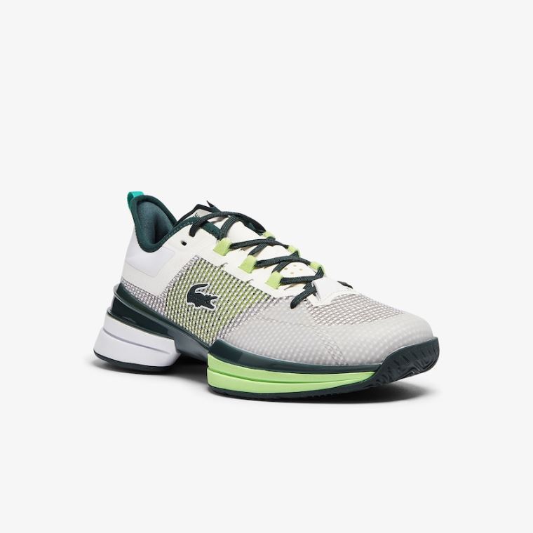 Lacoste AG-LT 21 Ultra Textil Sneakers Fehér Zöld | v1m13wLX