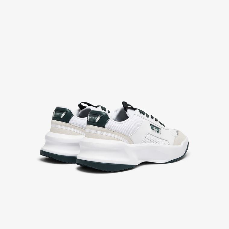 Lacoste Ace Lift Colourblock Bőr Reflective Sneakers Fehér | IZO6Nn6t