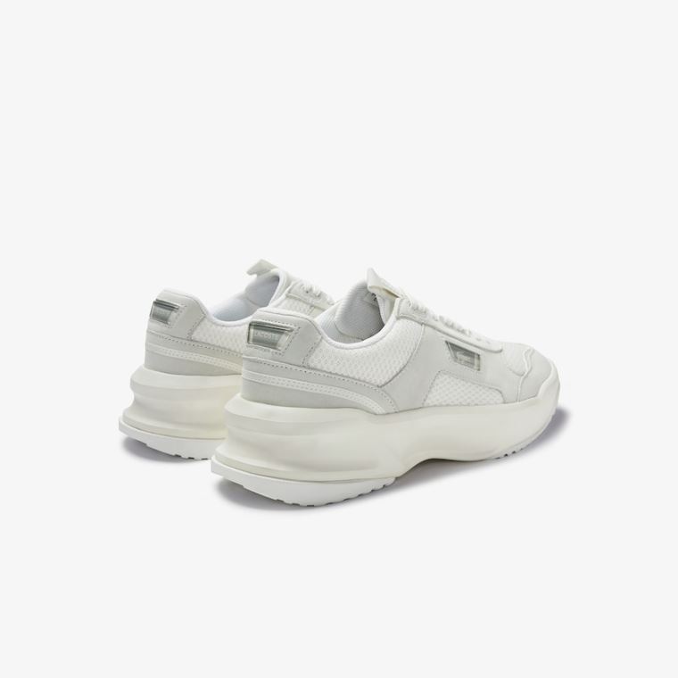 Lacoste Ace Lift Colourblock Bőr Sneakers Bézs | wiUGAFJB