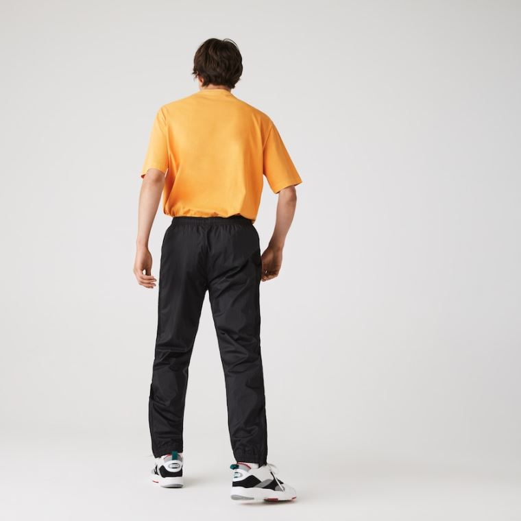 Lacoste CONCEPTS Collaboration Könnyű Pálya Pants Fekete | xuq2di7O