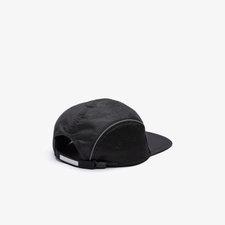 Lacoste CONCEPTS Collaboration Mesh-Panel Cap Fekete | iBtvtrDm