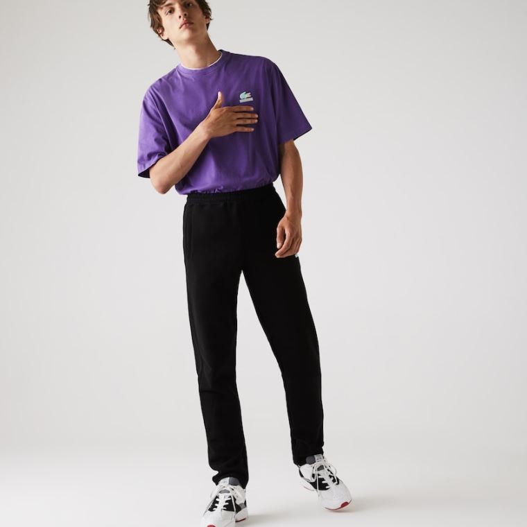 Lacoste CONCEPTS Collaboration Pálya Pants Fekete | ohr31QV3