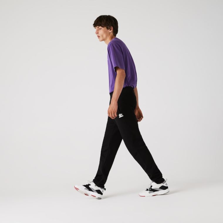 Lacoste CONCEPTS Collaboration Pálya Pants Fekete | ohr31QV3