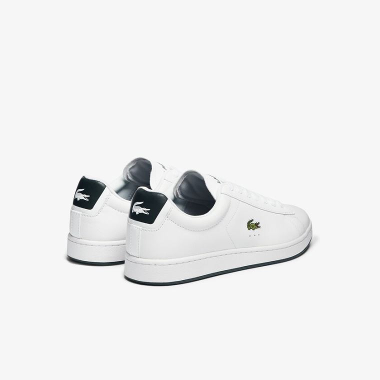 Lacoste Carnaby Evo Bőr Sneakers Fehér | 6DiwhuOq