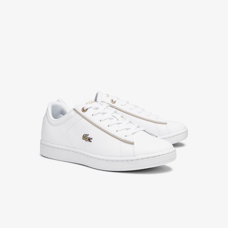 Lacoste Carnaby Evo Szintetikus Sneakers Fehér | OY7qr6QY