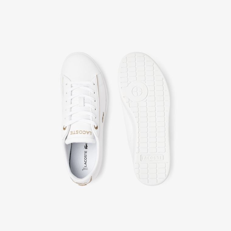 Lacoste Carnaby Evo Szintetikus Sneakers Fehér | OY7qr6QY