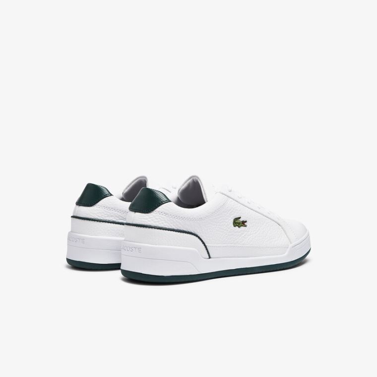 Lacoste Challenge Bőr Sneakers Fehér | hgbC0ycl