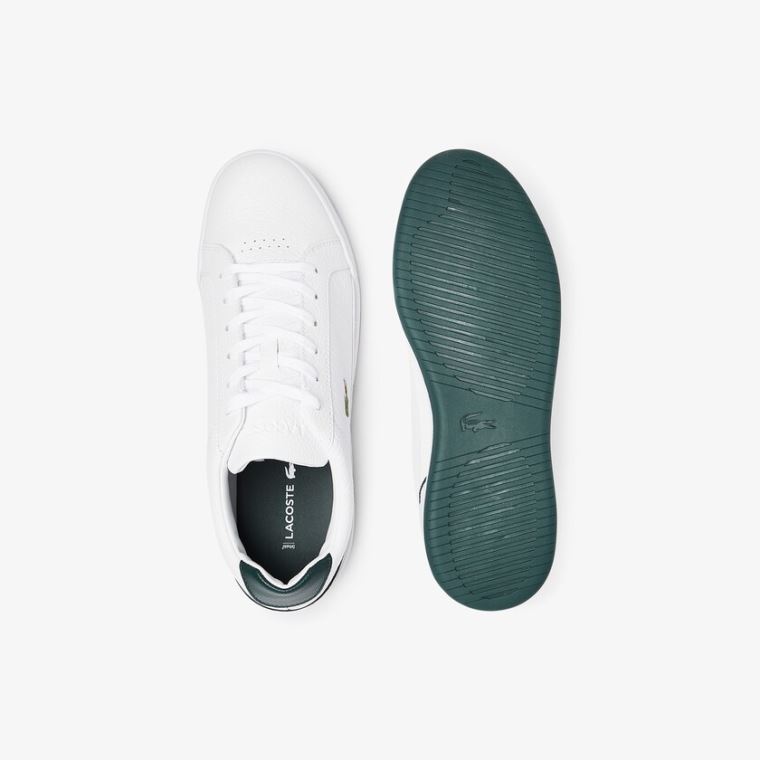 Lacoste Challenge Bőr Sneakers Fehér | hgbC0ycl