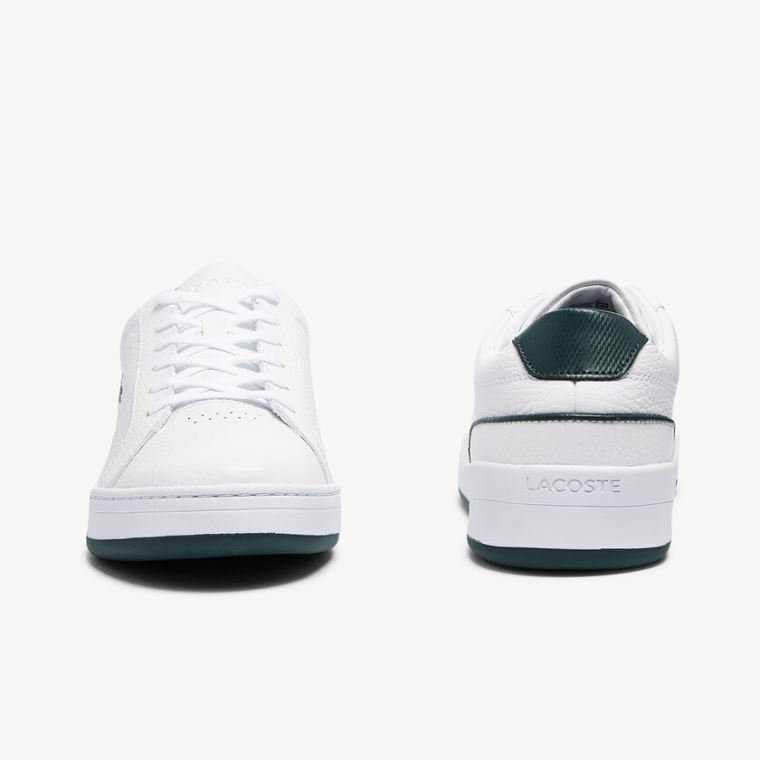 Lacoste Challenge Bőr Sneakers Fehér | hgbC0ycl