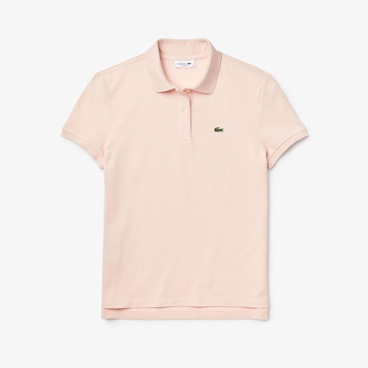 Lacoste Classic Fit Soft Pamut Petit Piqué Polo Világos Rózsaszín | o6DVrq0W