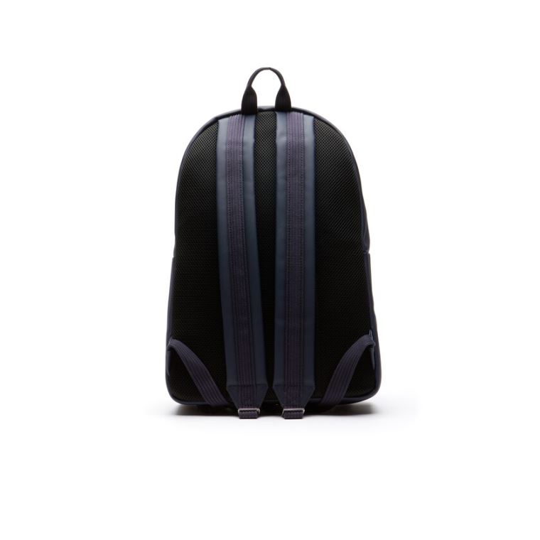 Lacoste Classic Petit Piqué Backpack Sötétkék | JgKZ5kor