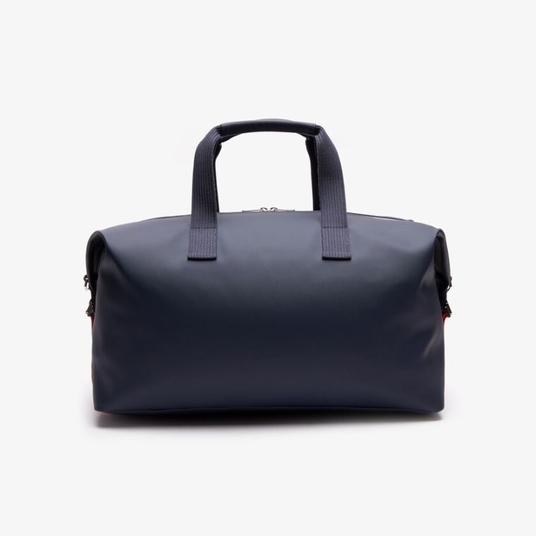 Lacoste Classic Tricolour Accents Weekender Bag Sötétkék Kék Fehér Piros | cJrOoNhy