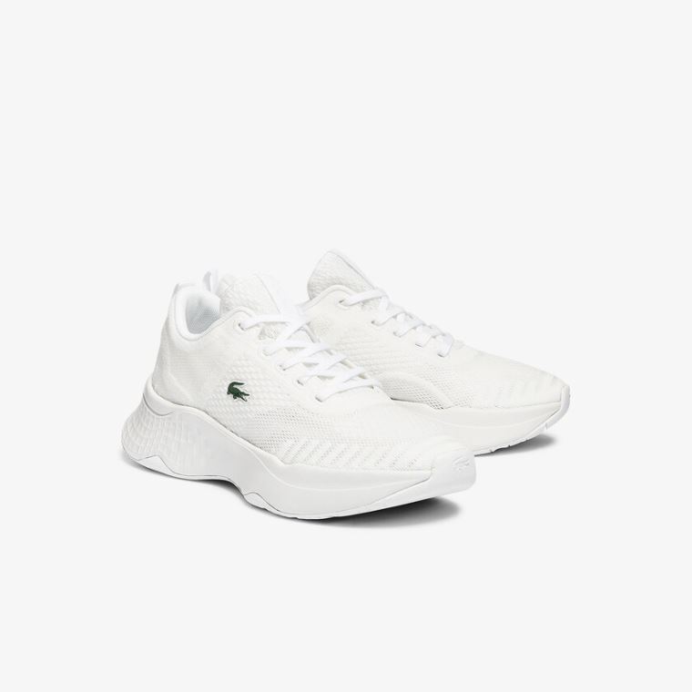 Lacoste Court-Drive Fly Textil Sneakers Fehér | imrEyJ5D