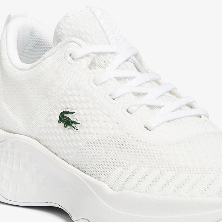 Lacoste Court-Drive Fly Textil Sneakers Fehér | imrEyJ5D