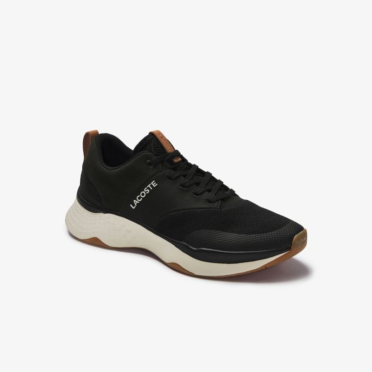 Lacoste Court-Drive Plus Colourblock Textil Sneakers Fekete Fehér | bzNSuXy5