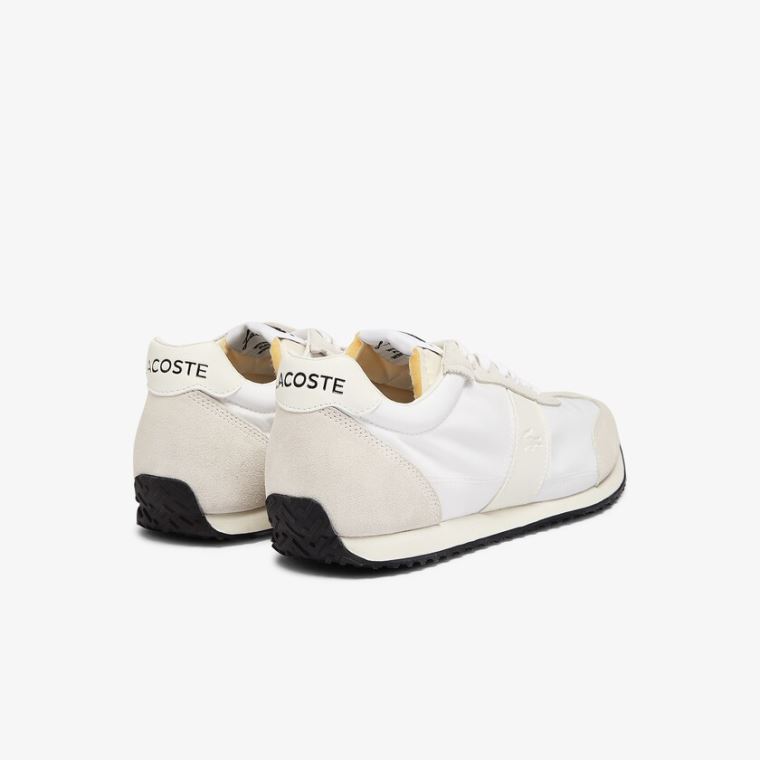 Lacoste Court Pace Textil Sneakers Bézs | 4zLSHZmu