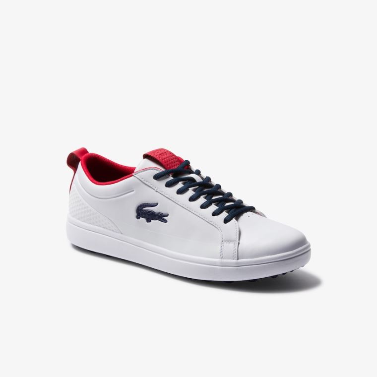 Lacoste G Elite Szintetikus Golf Shoes Fehér Bézs | nu378GPM