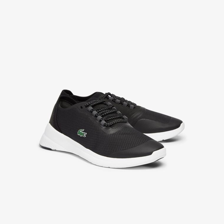 Lacoste LT Fit Szintetikus and Textil Sneakers Fekete Fehér | sEuZ8mjr